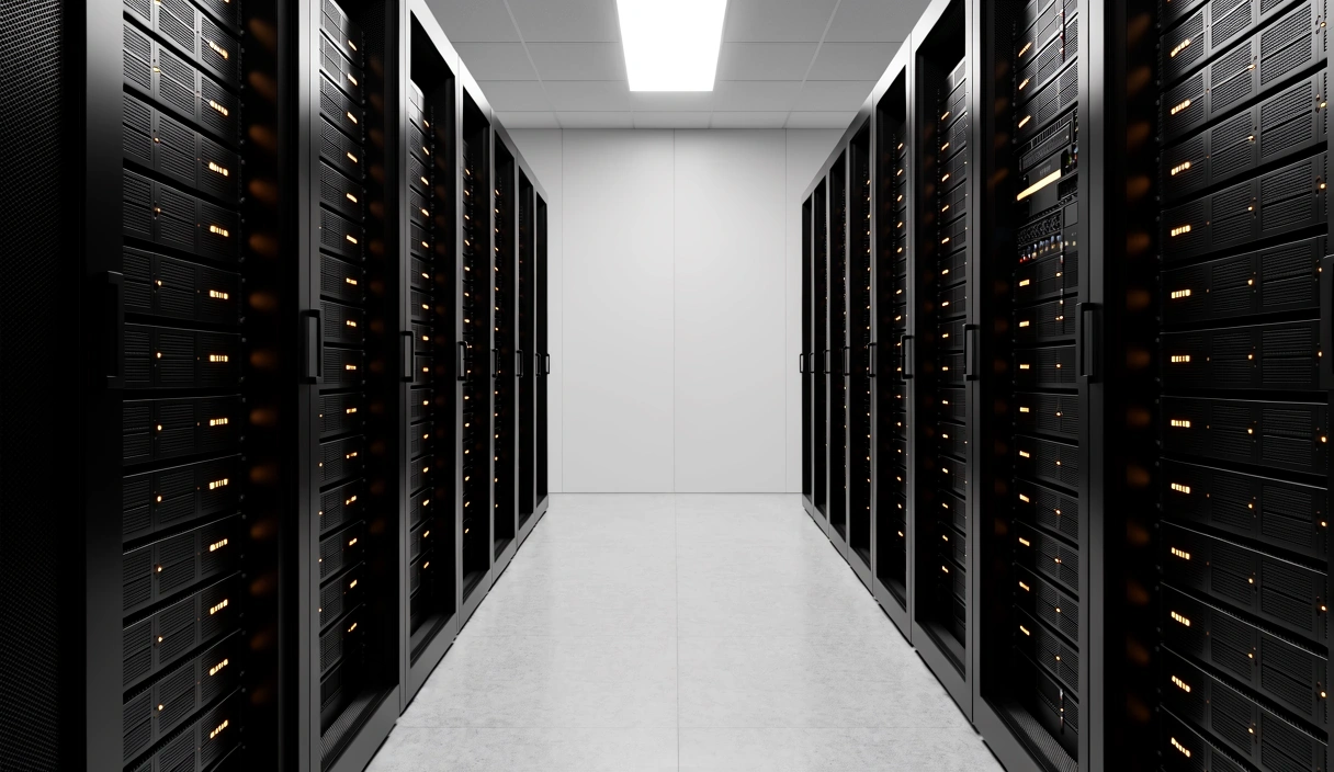 High-end server infrastructure for data processing